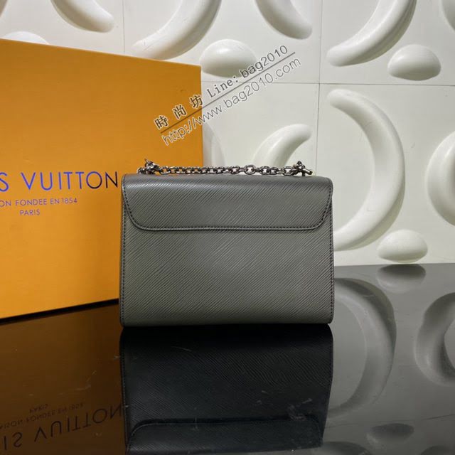 LOUIS VUITTON專櫃新款包包 路易威登Twist中號手袋 LV波浪手提肩背斜挎鏈條女包  ydh4014